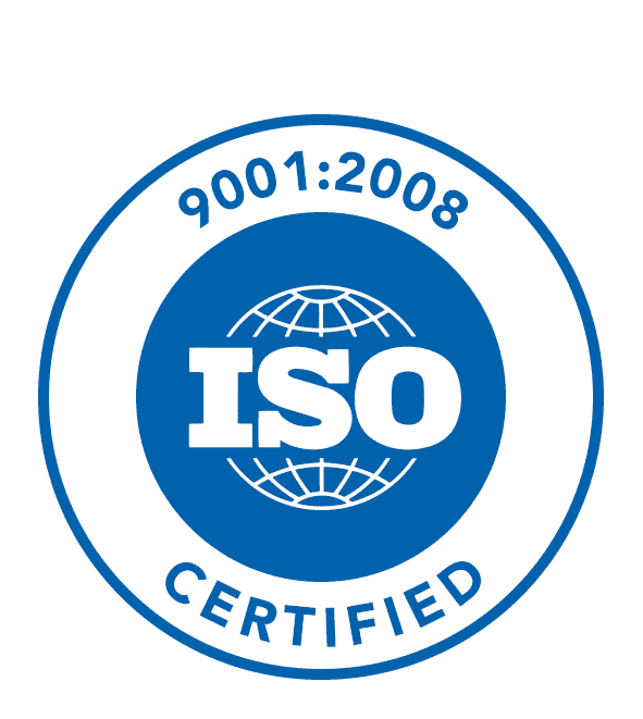 ISO9000:2008 certified company